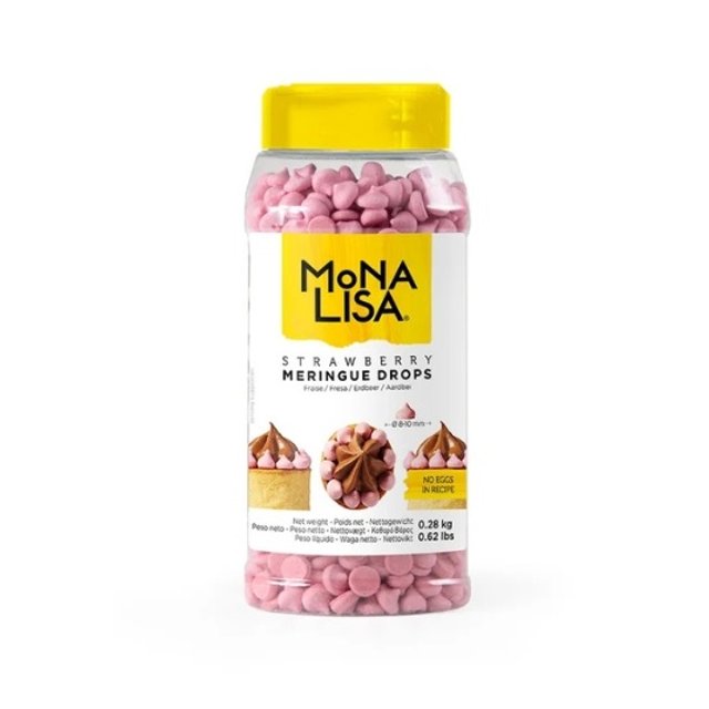Obrázek produktu ML MERINGUE CHIPS - SNĚHOVÉ PUSINKY JAHODOVÉ 280g