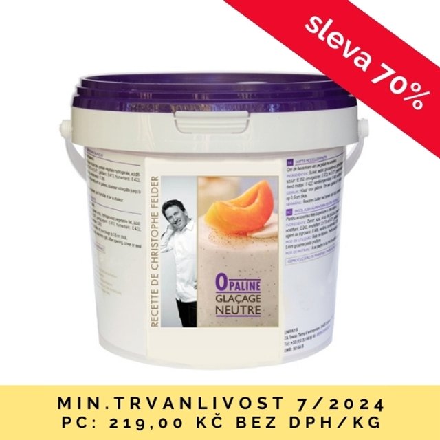 Obrázek produktu UNI GLAZÉ NEUTRÁLNÍ (Opalin neutral) 1kg SE SLEVOU 70% 7/24