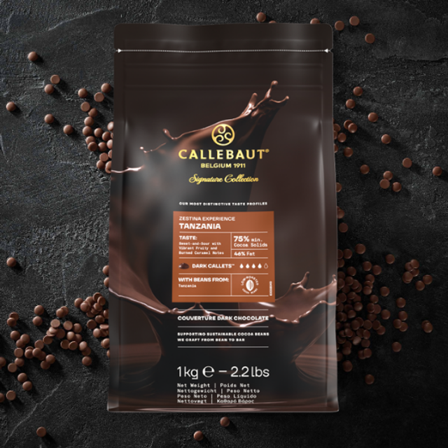 Obrázek produktu C ČOKOLÁDA ZESTINA TANZÁNIE ORIGIN HOŘKÁ 75% 1 kg