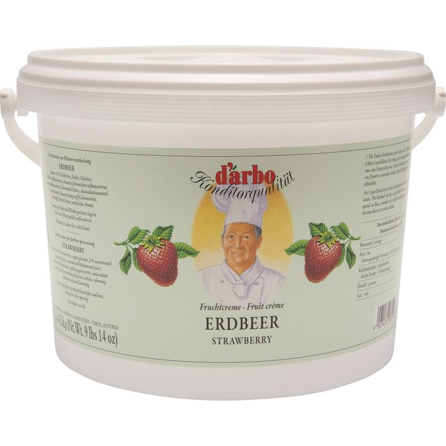 Obrázek produktu D´ARBO OVOCNÝ KRÉM JAHODA 4,5 kg