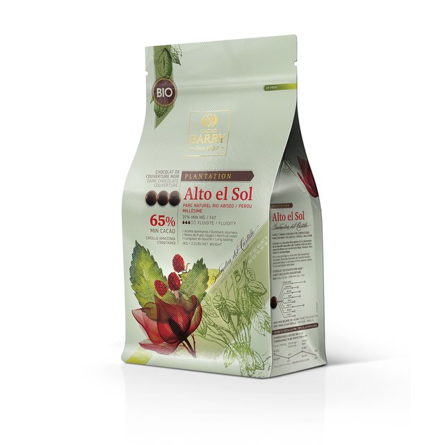 Obrázek produktu CB PLANTÁŽOVÁ ČOKOLÁDA ALTO EL SOL HOŘKÁ 65% BIO 6x1kg