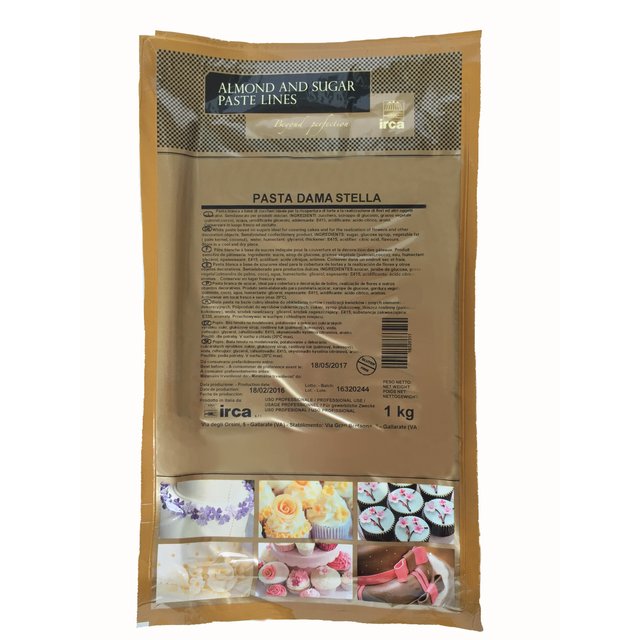 Obrázek produktu IRCA PASTA DAMA STELLA potahovací a modelovací hmota 8x1kg