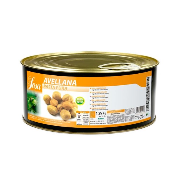 Obrázek produktu SOSA Pasta LÍSKOVÝ OŘECH bez cukru 1kg