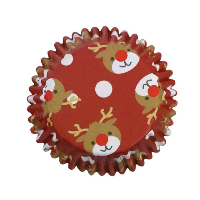Obrázek produktu PME Košíčky na muffiny VÁNOČNÍ SOBI 50x28mm 30ks