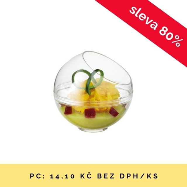 Obrázek produktu CO MISKA PERLA S OTVOREM 300cc 200 ks DOPRODEJ SE SLEVOU 80%