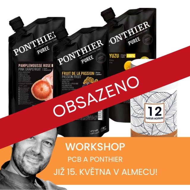 Obrázek produktu Workshop PONTHIER a PCB "Moderní dezerty a textury" Philippe Urweiller 15.5.