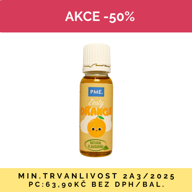 Obrázek produktu PME Aroma přírodní Pomeranč 25ml - SLEVA 50% 2/25 a3/25