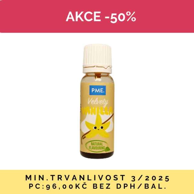 Obrázek produktu PME Aroma přírodní Vanilka 25ml - SLEVA 50% 3/25
