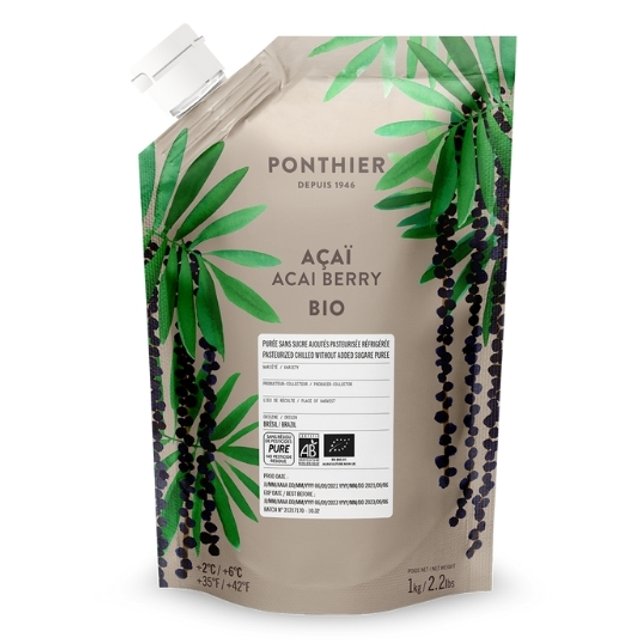 Obrázek produktu PONTHIER PYRÉ ACAI chlazené BIO 1 kg