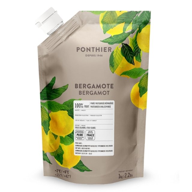 Obrázek produktu PONTHIER PYRÉ BERGAMOT 100% chlazené 1 kg