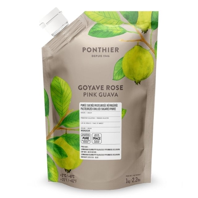 Obrázek produktu PONTHIER PYRÉ GUAVE chlazené 6x1kg