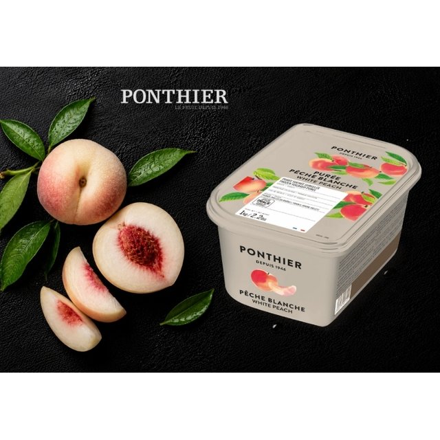 Obrázek produktu PONTHIER MRAŽENÉ PYRÉ BÍLÁ BROSKEV 1 kg