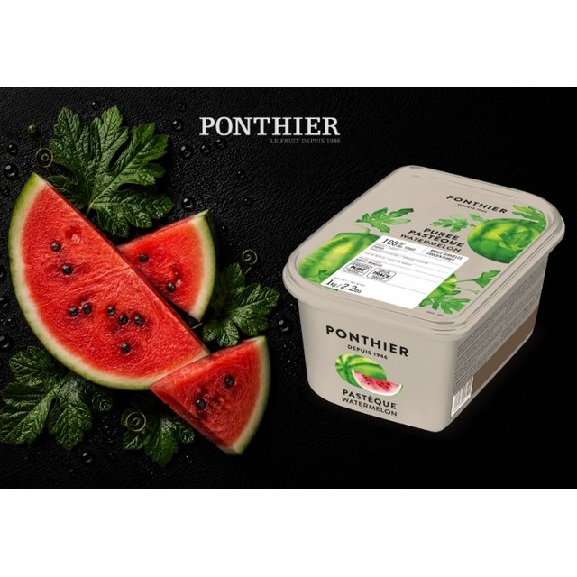 Obrázek produktu PONTHIER MRAŽENÉ PYRÉ ČERVENÝ MELOUN 100% 1 kg