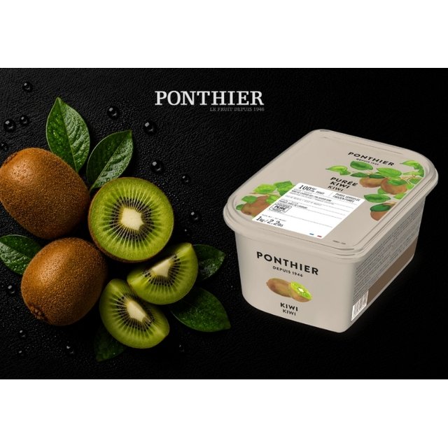 Obrázek produktu PONTHIER MRAŽENÉ PYRÉ KIWI PGI Adour 100% 1 kg
