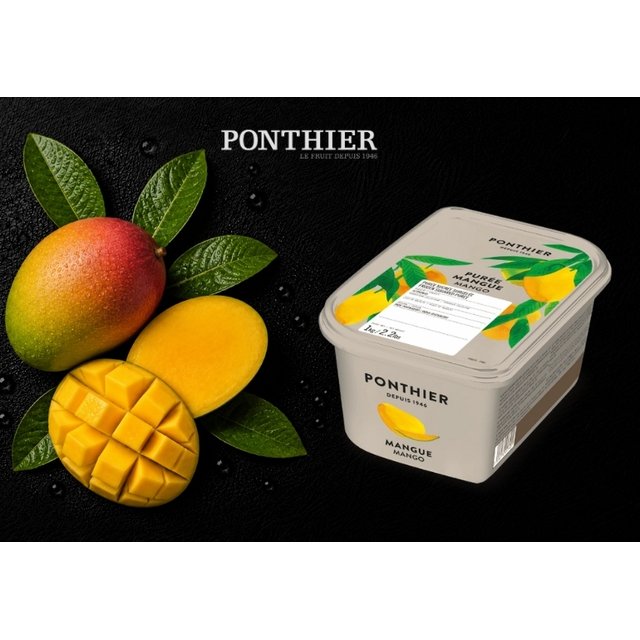Obrázek produktu PONTHIER MRAŽENÉ PYRÉ MANGO Alphonso 1 kg