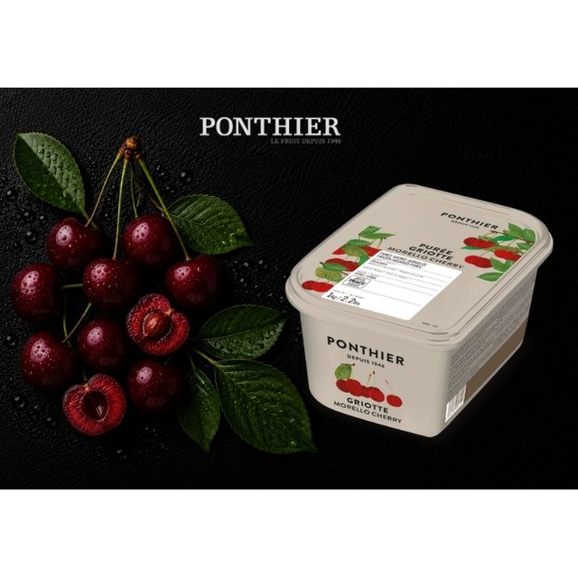Obrázek produktu PONTHIER MRAŽENÉ PYRÉ VIŠEŇ MORELLO Oblacinska 1 kg