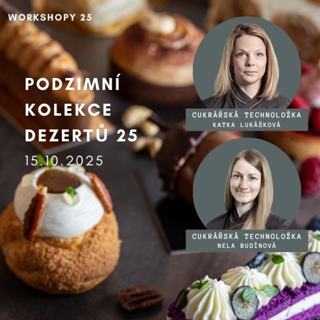 Obrázek produktu Workshop Almeco Kolekce podzimních dezertů 15.10.2025