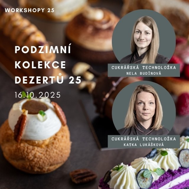 Obrázek produktu Workshop Almeco Kolekce podzimních dezertů 16.10.2025