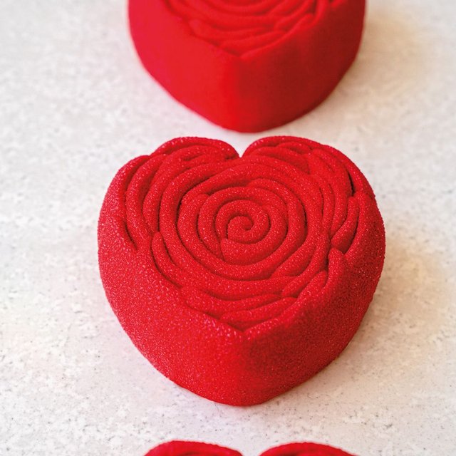 Obrázek produktu PAV FORMA SILIKON černá - 30x40cm - JE T´AIME 8x8x3,3cm 12ks 140ml