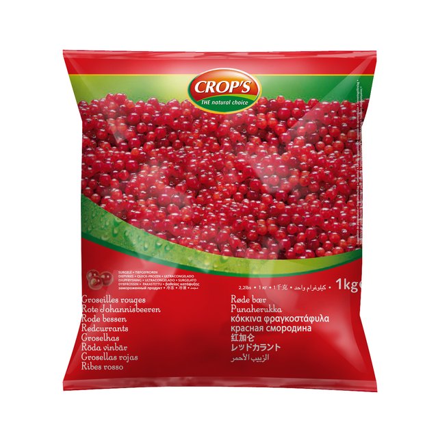 Obrázek produktu CROP´S ČERVENÝ RYBÍZ (RED CURRANT) 5x1 kg