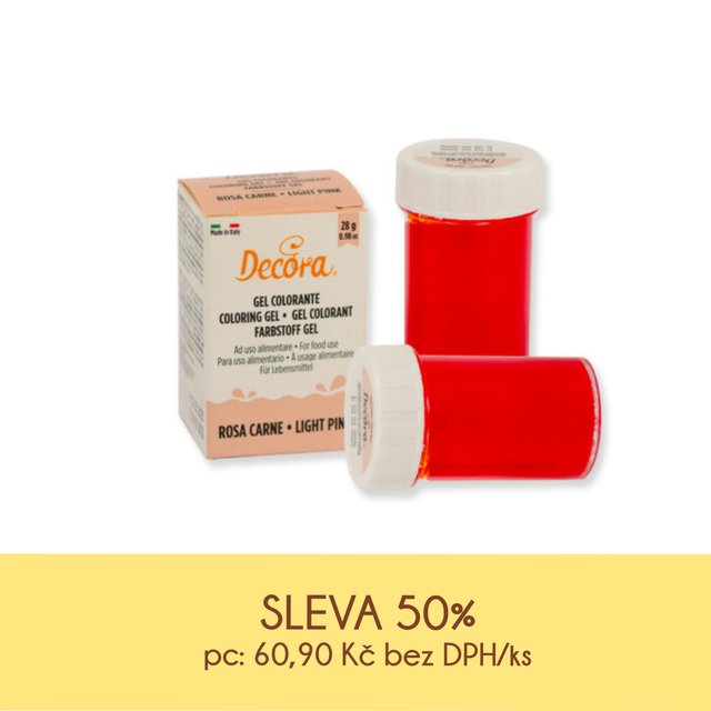 Obrázek produktu DECO Barva gelová tělová (skin pink) 28g SE SLEVOU 50% min. trvanlivost 6/2023