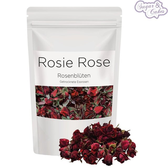 Obrázek produktu ROSIE ROSE - SUŠENÉ KVĚTY RŮŽE rudé "Dark Red" 40g - JIŽ SE NEVYRÁBÍ