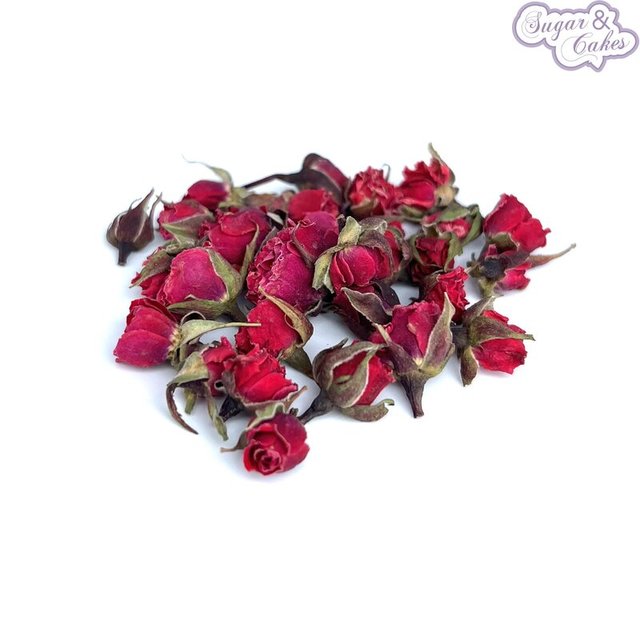 Obrázek produktu ROSIE ROSE - SUŠENÉ KVĚTY RŮŽE malé červené "mini red cherry" 40g - JIŽ SE NEVYRÁBÍ