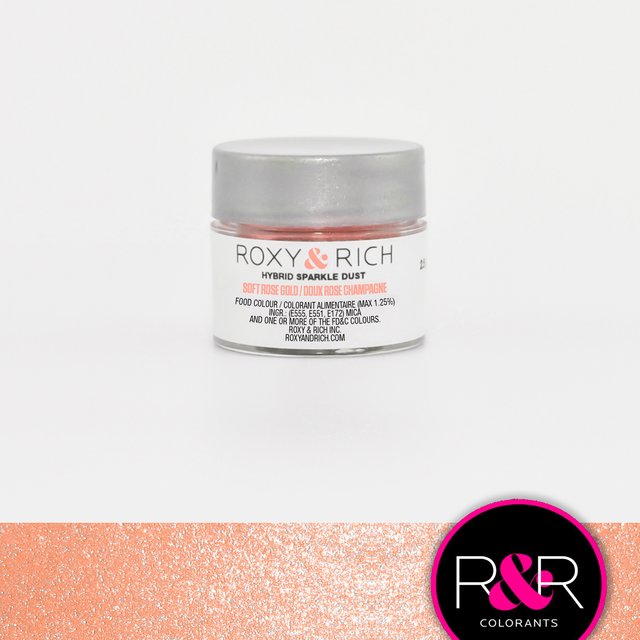 Obrázek produktu RR TŘPYTIVÝ PUDR - růžovo-zlatý Rose Gold 2,5g