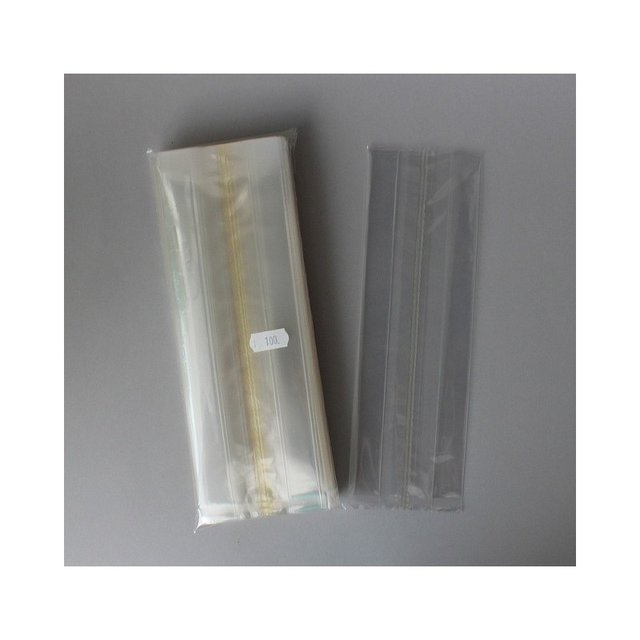 Obrázek produktu Sáček BOPP celofánový HRANATÝ 80x40mm v.250mm 30MY 100ks
