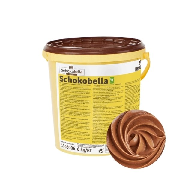 Obrázek produktu BRAUN SCHOKOBELLA TMAVÁ  náplň a poleva 6kg