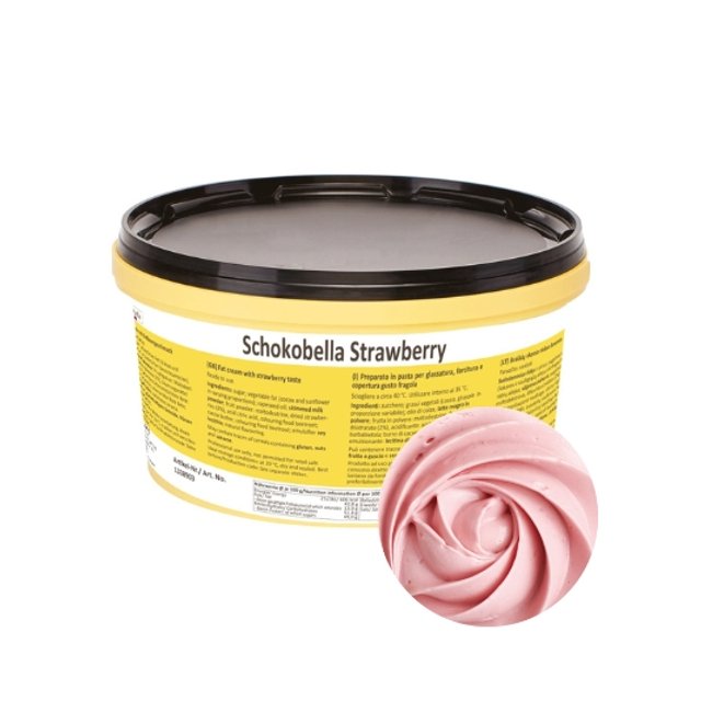 Obrázek produktu BRAUN SCHOKOBELLA JAHODA náplň a poleva 3kg