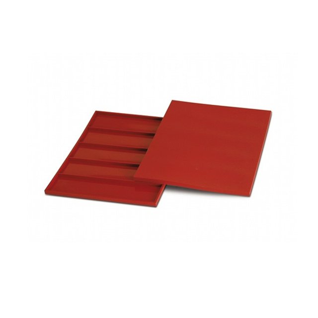 Obrázek produktu SIL FORMA SILIKON terakota - PLÁT OBDÉLNÍK 295x76mm v.10mm 5ks