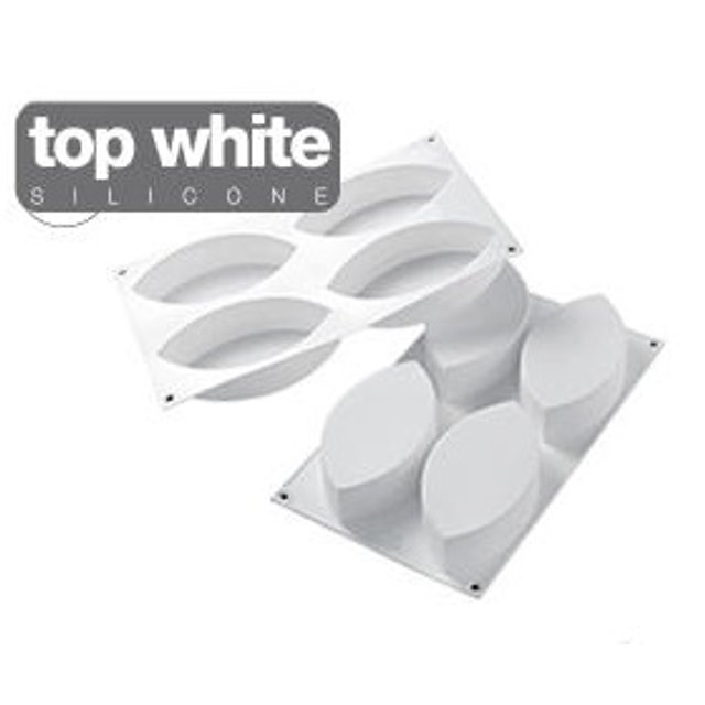 Obrázek produktu SIL FORMA SILIKON bílá - 4x tvar 14x7,5x3,5cm
