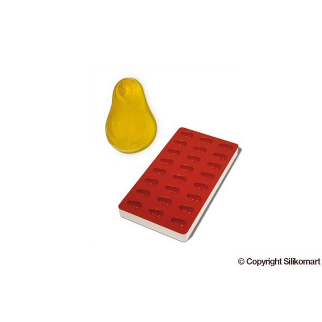 Obrázek produktu SIL FORMA SILIKON na ŽELÉ - HRUŠKA 40x26mm v.15mm 10ml 24ks