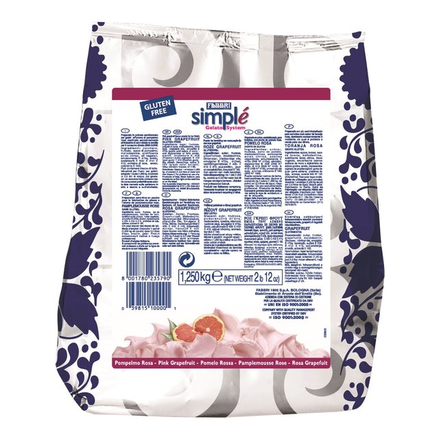 Obrázek produktu FABBRI SIMPLE GREP RŮŽOVÝ (POMPELMO ROSA) 12x1,25 kg