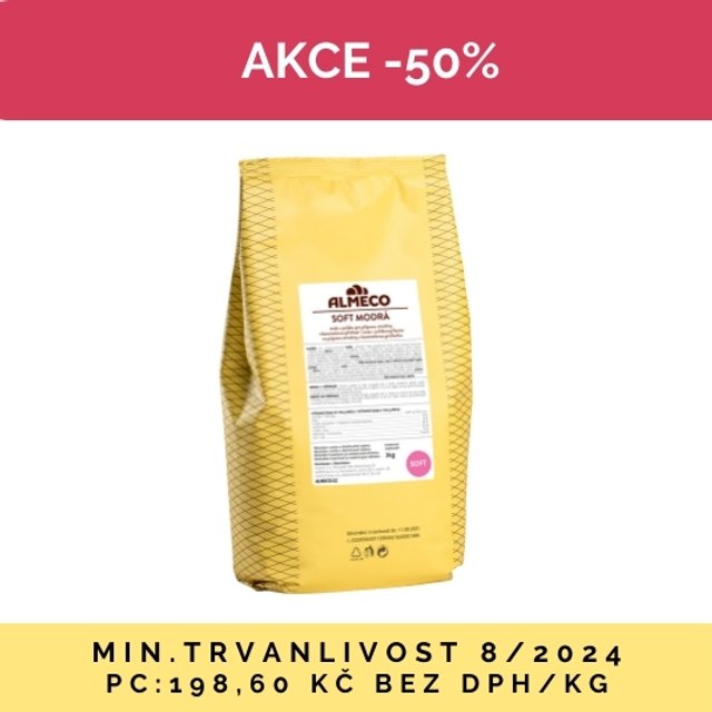 Obrázek produktu ALMECO SOFT MODRÁ 6x2 kg SE SLEVOU 50% 8/24