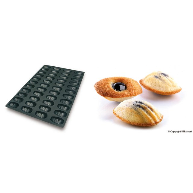 Obrázek produktu SIL FORMA SILIKON černá - MADLENKA 77x45mm v.18mm 32ml