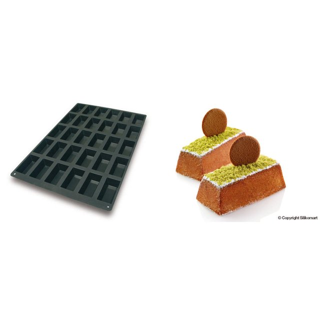 Obrázek produktu SIL FORMA SILIKON černá - MINI CAKE 99x49mm v.30mm 130ml