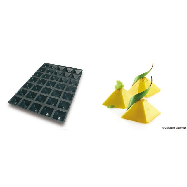 Obrázek produktu SIL FORMA SILIKON černá - PYRAMIDA 65x65mm v.35 mm 61ml