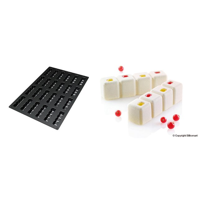 Obrázek produktu SIL FORMA SILIKON černá - KUBRIQUB 118x30mm v.32mm 103ml  - JIŽ SE NEVYRÁBÍ