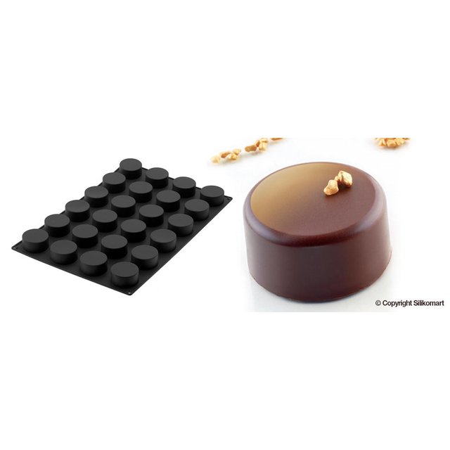 Obrázek produktu SIL FORMA SILIKON černá - MONOPORCE KOLEČKO Ø70mm v.35mm 113ml