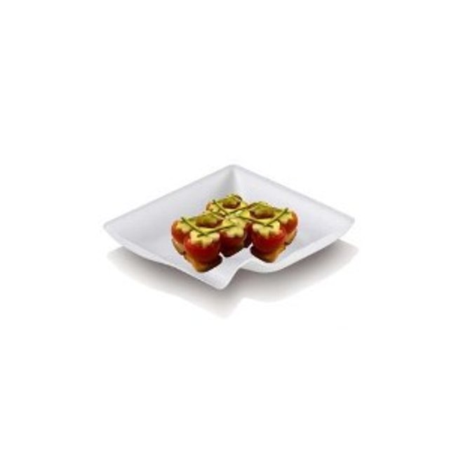 Obrázek produktu SDG TALÍŘ Z CELULÓZY 8x8cm 10x50ks