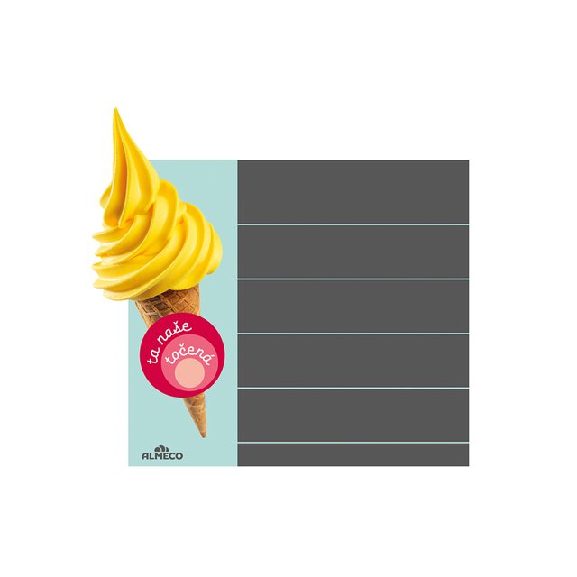 Obrázek produktu TA NAŠE TOČENÁ NÁSTĚNNÁ TABULE ZELENÁ 55x52cm 1 ks