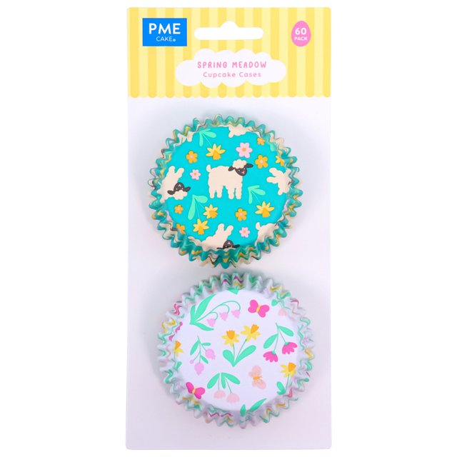 Obrázek produktu PME Košíčky na muffiny VELIKONOCE - ovečky a kytky 50x30mm 60ks