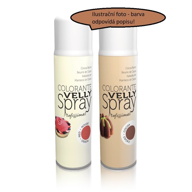 Obrázek produktu VELLY kak.máslo spray oranžové 250ml
