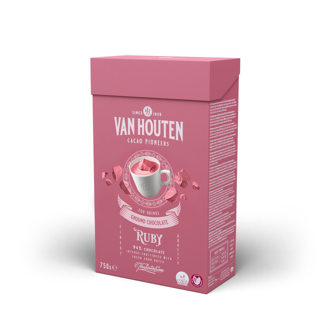 Obrázek produktu VAN HOUTEN HORKÁ ČOKOLÁDA RUBY 0,75 kg