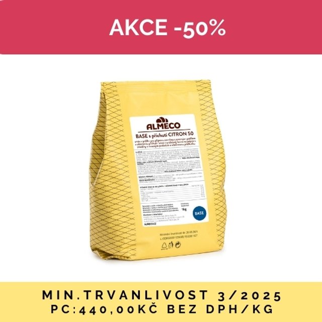 Obrázek produktu ALMECO BASE CITRON 50 10x1 kg SE SLEVOU 50% 3/25