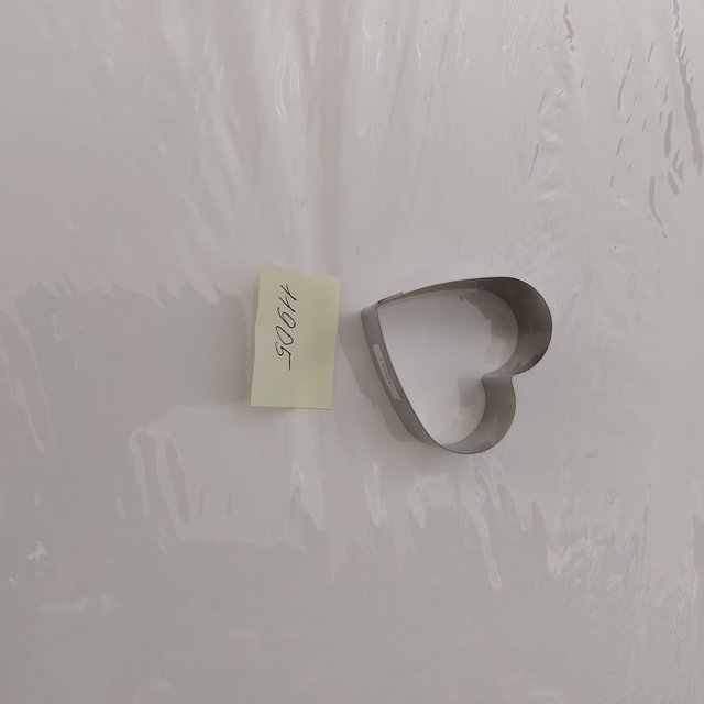 Obrázek produktu HK Ráfek srdce nerez 65x30mm