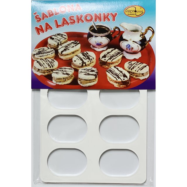 Obrázek produktu RP FORMA/ŠABLONA NA LASKONKY na 10ks 6,7x4,7cm