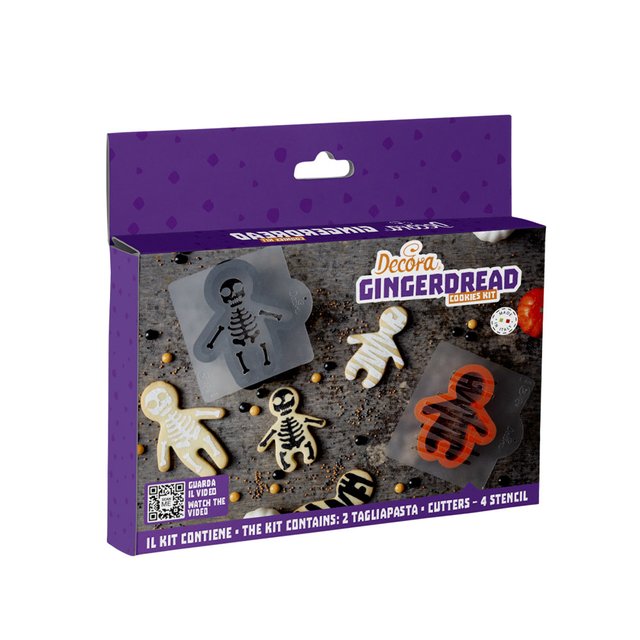 Obrázek produktu DECO VYKRAJOVÁTKA - Halloween postavičky se šablonami na dekoraci 2ks